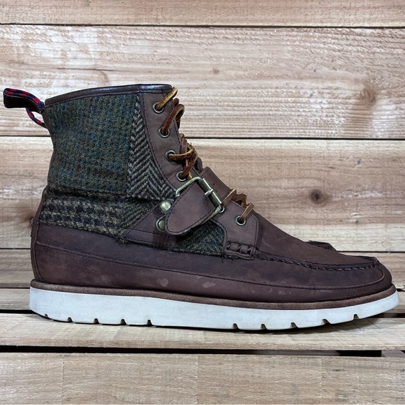 Polo Ralph Lauren Other - Polo Ralph Lauren Saddleworth, Mens 8.5D, Brown Leather Boots